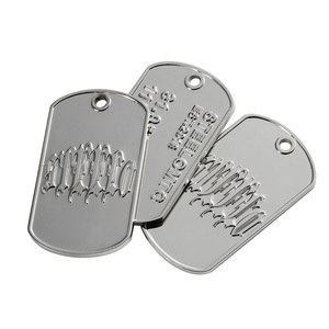 Targhetta per Cani in Metallo <span class=keywords><strong>Personalizzata</strong></span> all'Ingrosso, Logo Inciso 2D/3D, Tema Amore - Incisione <span class=keywords><strong>Nome</strong></span> <span class=keywords><strong>Personalizzata</strong></span>, Stampa Elettroplaccata a Lettere Rilievo - Product Image 1