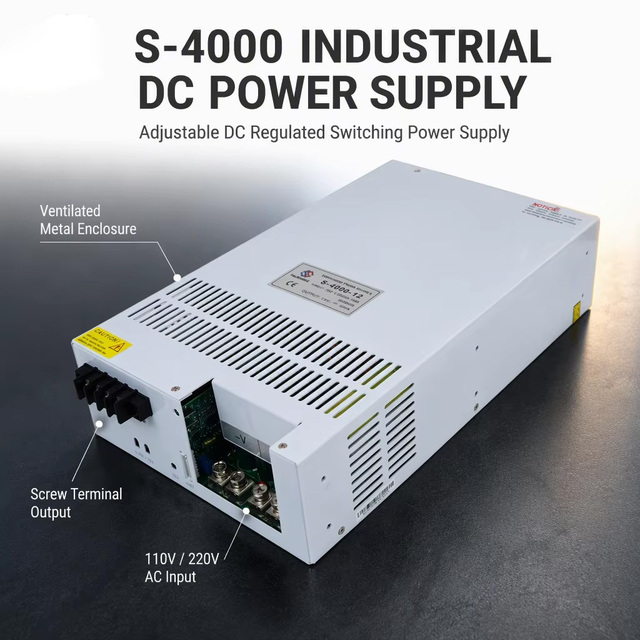 4000w 5000w Dc 12v 250a 250amp 80v Motor Compressor Switching Mode Power Supply