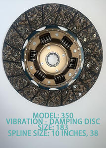 Kit Cakram Kopling Berkinerja Tinggi - Pelat Gesekan Tahan Lama untuk pelat kopling truk HINO 350 mm - Product Image 2