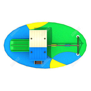 Perosotan anak-anak modis, dengan perosotan plastik ayunan untuk sekolah & taman komersial tempat bermain luar ruangan kapasitas tinggi - Product Image 2