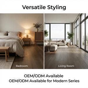 Suelo de Madera Maciza de Pometia de Gran Formato, 18 mm, 1200 mm de Longitud, Sistema de Bloqueo para Calefacción por Suelo Radiante, Uso en Cocina y Parques - Product Image 6