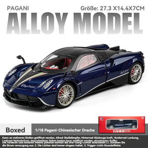 Pagani Huayra BC Premium Hypercar Metal Diecast <b>Car</b> 1:18 Scale Large Size Collectible Model with Opening Doors Detailed <b>Interior</b> - Product Image 2
