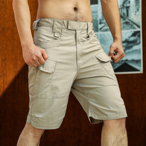 Shorts tactiques urbains pour hommes, séchage rapide, imperméables, en toile, taille mi-haute, pour le travail en extérieur - Product Image 1
