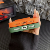 Coque de téléphone magnétique TechWoven mate colorée originale pour iPhone 17 16 15 14 Pro Max, texture givrée, dos en TPU et PC