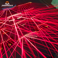 Lunettes LED laser personnalisées rechargeables en acrylique, à lumière rouge et verte, pour défilés de mode, boîtes de nuit, bars, DJ, remises de diplômes et Thanksgiving
