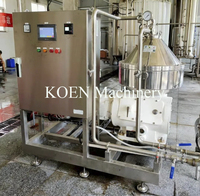 Séparateur de centrifugeuse de disque de levure de bière de centrifugeuse d'étape sanitaire 201-300L/H