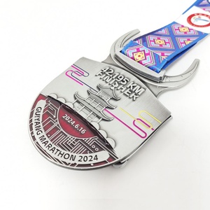 Medallas Deportivas Personalizadas de Aleación de Zinc para Campeonatos de Maratón, Fabricante Oneway, Medalla Lisa 3D Personalizada - Product Image 3
