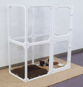 खरगोश सांप बाड़ 140 सेमी ऐक्रेलिक पारदर्शी छोटे/मध्यम केनेल टिकाऊ प्लास्टिक के लिए टिकाऊ प्लास्टिक - Product Image 5