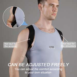 Correcteur de posture VBOSi, 1 pièce, design ergonomique, distribution uniforme de la pression, ajustement réglable, respirant, pour le travail de bureau, usage quotidien - Product Image 4