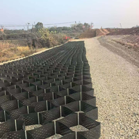 Grille de stabilisation de gravier en HDPE pour parking, allée et aménagement paysager