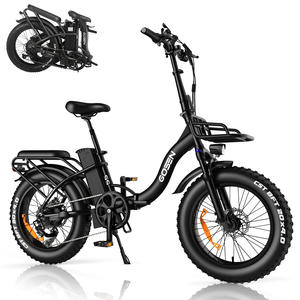 20 Inch 48V 22.5Ah 500W S5 Black White Fat Tire Electric <strong>Bike</strong> Lightweight Shimano 7 Digital Factory Discount for City <strong>Girls</strong> - Product Image 1