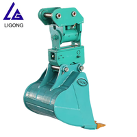 Coupleur inclinable à 90 degrés avec système hydraulique stable standard LG, faible taux de défaillance, adapté à diverses conditions de travail difficiles
