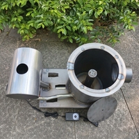 Réchaud de camping portable à huile usagée, brûleur en acier haute chaleur, coupe-vent, pour cuisson extérieure et pique-nique