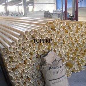 ท่อไฟเบอร์กลาสแบบกลวง FRP Pultrusion Fiberglass GRP FRP - Product Image 6