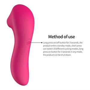 Volwassen Producten Groothandel 10 Frequentie Siliconen Zuigen Vibrator Clitoris Zuigen Vibrator Seksspeeltjes Voor Vrouwen Vrouwelijke Masturbator - Product Image 5