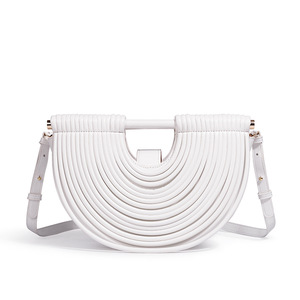 WT0004 Borsa Intrecciata a Mano da <span class=keywords><strong>Donna</strong></span> - Versatile Borsa a Tracolla, Clutch e Borsa da Sera - Product Image 3