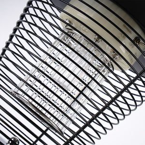 Lámpara Antimosquitos Solar Negra de Acero Inoxidable para Exteriores, Trampa Eléctrica para Insectos, Uso en Hogar y Jardín - Product Image 2