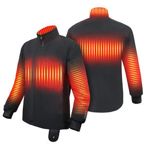 Pria tahan angin tahan air 3 pengaturan panas baterai panjang hidup berburu sepeda motor luar ruangan pemanas rompi - Product Image 2