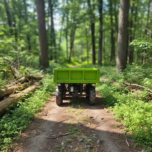 Véhicule agricole autonome, mini-dumper électrique télécommandé, <span class=keywords><strong>brouette</strong></span> motorisée 500 kg, <span class=keywords><strong>brouette</strong></span> motorisée auto-chargeante - Product Image 1