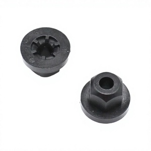 น็อตพลาสติกสำหรับแผงตกแต่งรถยนต์ Mercedes Benz Bmw รุ่น 16131176747 สีดำ Pa6 อะไหล่ซ่อมแซมทดแทน - Product Image 1