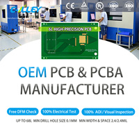 Fabricant de PCB et PCBA, capteur optique, circuit imprimé RF, 6L, haute précision, haute fréquence, circuit imprimé radiofréquence