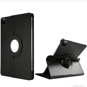 Étui de <span class=keywords><strong>tablette</strong></span> intelligent en cuir PU rotatif à 360° avec logo OEM pour S6 S7 S9 Lite, fonction veille/réveil automatique et support intégré pour A7 A8 <span class=keywords><strong>A6</strong></span> Lite - Product Image 3