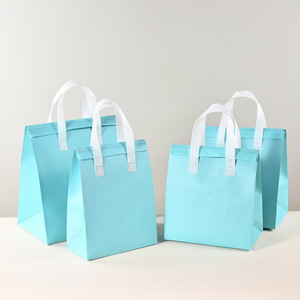 Sac fourre-tout non tissé personnalisé avec logo, sac pour vêtements, sac promotionnel écologique thermosoudé pour plats à emporter - Product Image 2