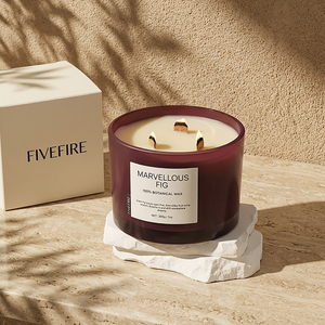 Wholesale 8oz 15oz 16oz Custom Private Logo Big <strong>Large</strong> Glass Thick Aroma Scented <strong>Candle</strong> With Lids and Box for Home Decor - Product Image 5