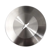 Lame de couteau circulaire haute efficacité en acier inoxydable pour shawarma, kebab, doner, pour restaurant et usage domestique, garantie 1 an
