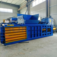 Presse hydraulique horizontale kg, machine pour balayer, deux déchets, presse-bouteille en plastique