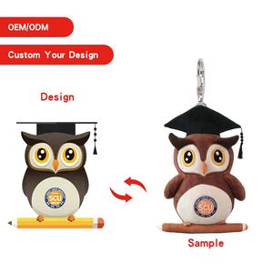 Moq נמוך מותאם אישית קטן ממולאים <span class=keywords><strong>plush</strong></span> שרשרות צעצוע רך מותאם אישית - Product Image 5