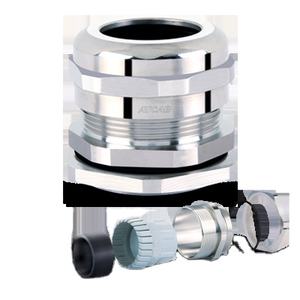 Prensaestopas de latón personalizadas de la mejor calidad con protección IP68 PG roscado niquelado CNC mecanizado fabricado en India - Product Image 4