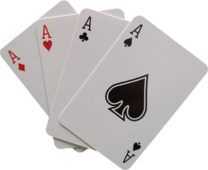 Trucs <span class=keywords><strong>de</strong></span> <span class=keywords><strong>magie</strong></span> classiques BrilliantMagic Kings to Aces, matériel en papier <span class=keywords><strong>de</strong></span> haute qualité pour des jeux <span class=keywords><strong>de</strong></span> cartes divertissants - Product Image 1