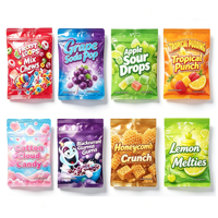 Sacs d'emballage alimentaire personnalisés en gros pour bonbons, snacks, gâteaux, chocolats, biscuits, chewing-gums, gelées
