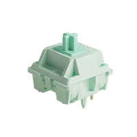 Akko Botany Switch Akko Interrupteurs pré-lubrifiés pour clavier ergonomique Interrupteurs interchangeables à chaud