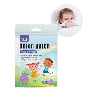 Nouveaux produits Patchs de congestion nasale soulageant les enfants de l'extraction d'oignon à l'huile froide patch de congestion de soulagement sûr