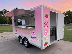 Véhicule de restauration mobile pour pizzas, conception de cuisine, concession, camping, camion-restaurant, remorque, van, remorque de destination - Product Image 3