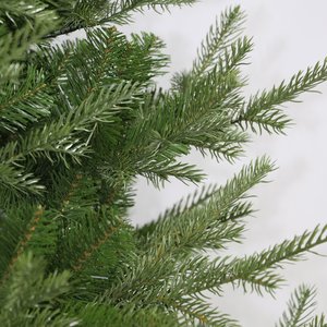 Di alta qualità 7 piedi Custom digitale LED Prelit floccato albero di natale realistico e rettangolare albero di natale - Product Image 2