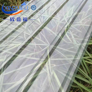 XINRUFU Transparent Pc Roofing Tiles 1.0mm Model 880 For Skylights And Awnings - Product Image 1