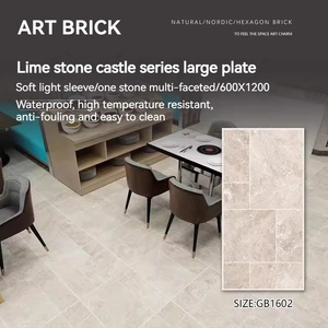 Français rétro calcaire 600x1200 cour château carreaux de sol <span class=keywords><strong>jardin</strong></span> briques antiques restaurant hôtel carreaux carreaux de sol - Product Image 4