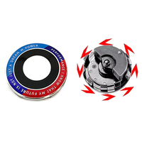 56mm 68mm untuk Tutup Tengah Roda Mobil Floating Center Cap BMW E46 E39 E38 E90 E60 X1 X3 X5 X6 M1 M2 M3 M4 M5 Logo 50th Anniversary
