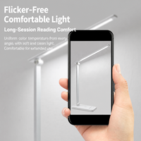 Lampe de table pour bureau d'étude, lumière de lecture réglable en aluminium LED 7W pour étudiants