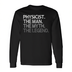 T-shirt a maniche lunghe del fisico The Man The Myth The Legend - Product Image 2