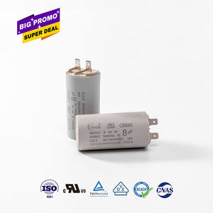 อะไหล่พัดลม มอเตอร์ไฟฟ้ากระแสสลับ ตัวเก็บประจุแบบฟิล์มบาง MPP แบบเมทัลไลซ์ รุ่น CBB60 50 60Hz 25 70 21 - Product Image 2