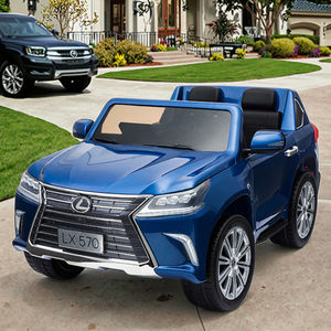 Sıcak satış toptan şarj edilebilir lisanslı Lexus-570 12V iki koltuk SUV çocuklar için elektrikli binmek-on araba - Product Image 1