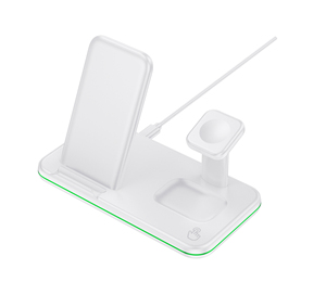 Support de chargement sans fil <span class=keywords><strong>Chargeur</strong></span> de téléphone <span class=keywords><strong>portable</strong></span> sans fil pliable Best-seller 15W 3 en 1 pour <span class=keywords><strong>Iphone</strong></span> Téléphone mobile ABS 5W 3W - Product Image 6