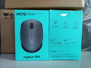 Originale per Logitech <span class=keywords><strong>M170</strong></span> Mouse Wireless 2.4GHz Design ergonomico USB 12 mesi di durata della batteria silenziato per gli utenti giusti - Product Image 2