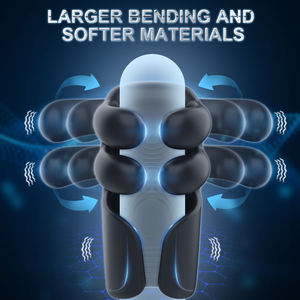 Alwup USB Adult Toy Eichel Stimulator Trainer Männlicher Mastur bator Vibrator TPE Penis massage gerät mit Vergrößerung pumpe - Product Image 4