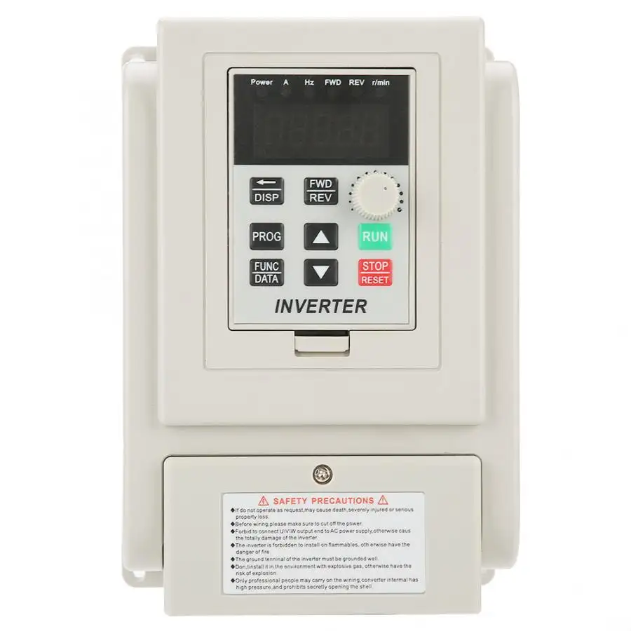 AT1-04K0X AC220V 4kW Einphasen-Frequenz umrichter VFD-Drehzahl regler 0-400Hz Einstellbarer Frequenz umrichter