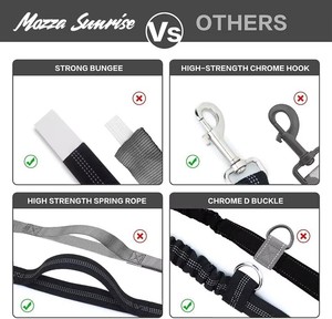 Correa de Cintura Profesional para Perros, Correa Reforzada para Correr y Caminar, Correa Elástica con Bolsa de Cintura - Product Image 5